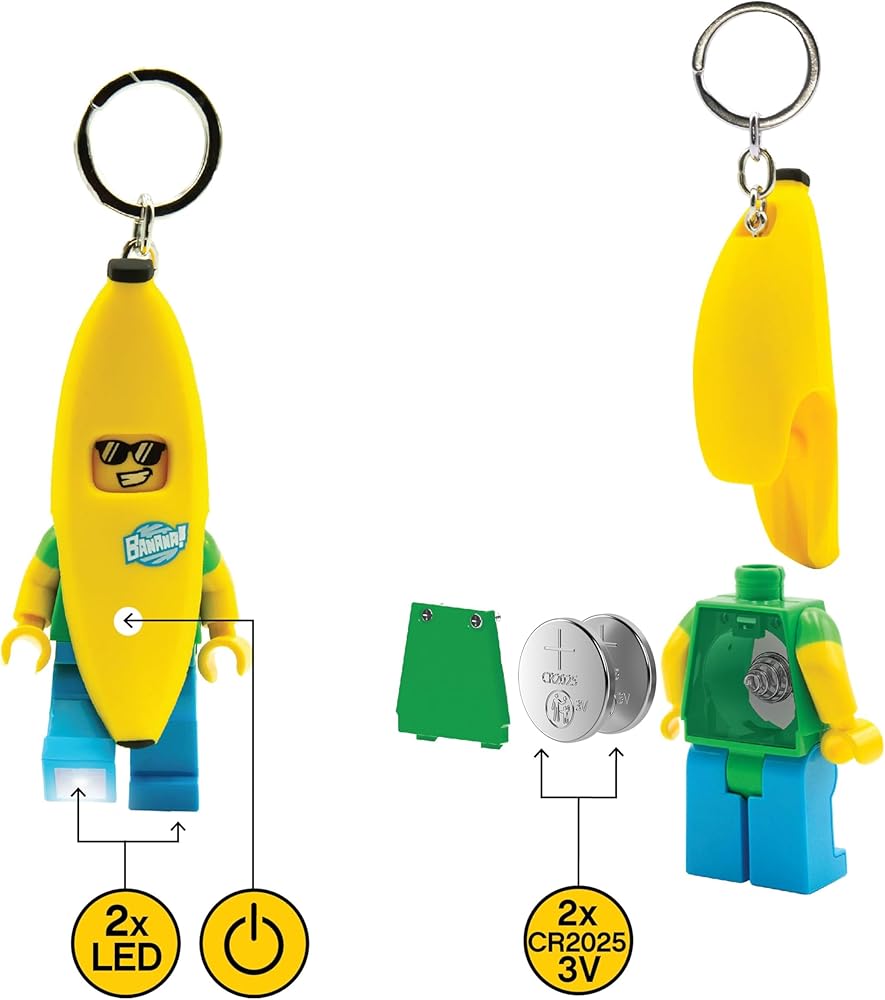 Amazon.co.jp: IQ アイコニック バナナマン キーホルダー LED